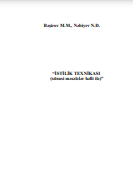 İstilik texnikası (xüsusi məsələlər həlli ilə)